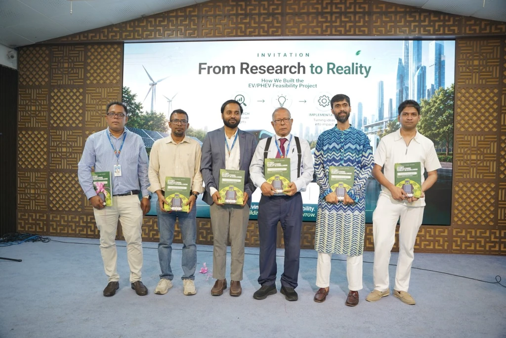 From Research to Reality: AIUB Students Present EV/PHEV Feasibility Project - Student-led Academic Research
