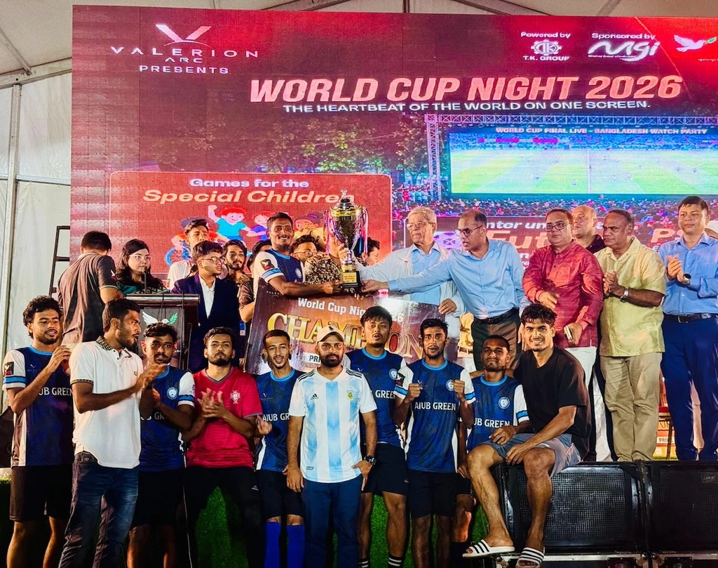 AIUB Crowned Champions of Inter-University Futsal Tournament 2026