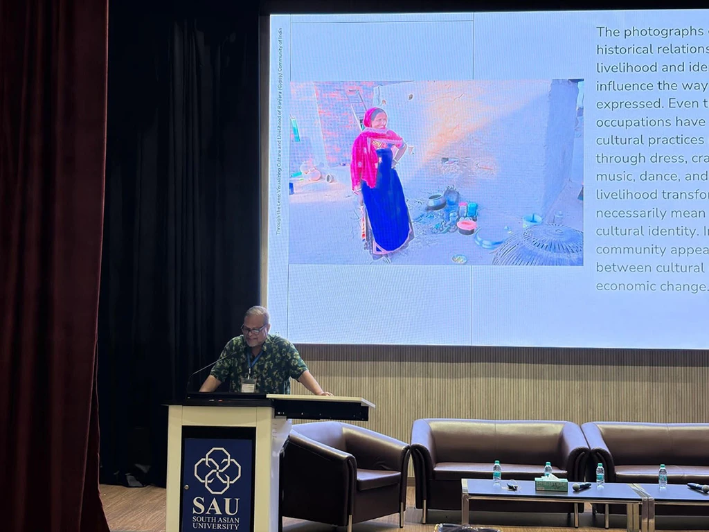 AIUB JMC Faculty Member Presents Research at International Conference in New Delhi