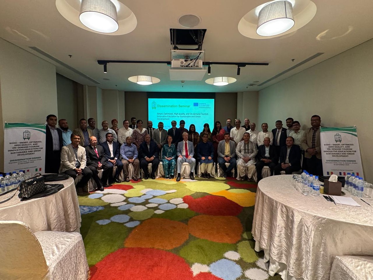 AIUB Team participated in 3rd Transnational Project Meeting of Erasmus SOHO project
